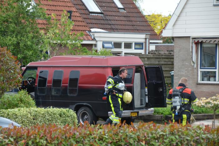 Oldtimer bus lekt lpg