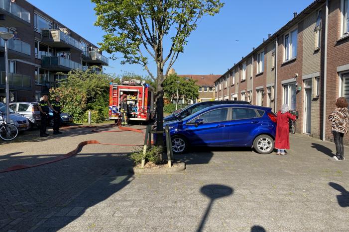 Brand in woning
