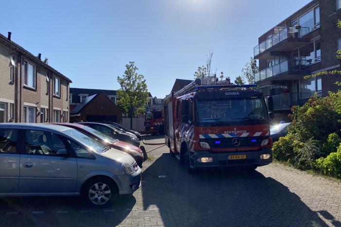 Brand in woning