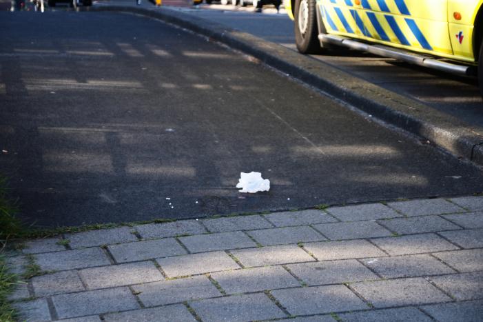 Fietsster gewond na valpartij