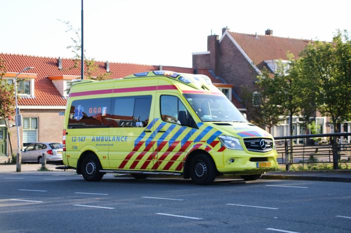 Fietsster gewond na valpartij