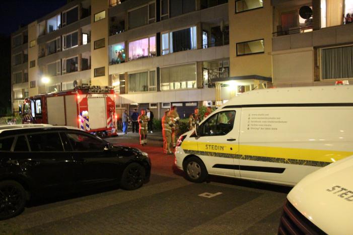 Gaslekkage blijkt lekkende brommer in berging