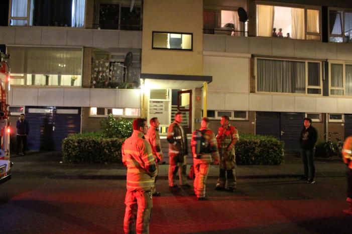 Gaslekkage blijkt lekkende brommer in berging