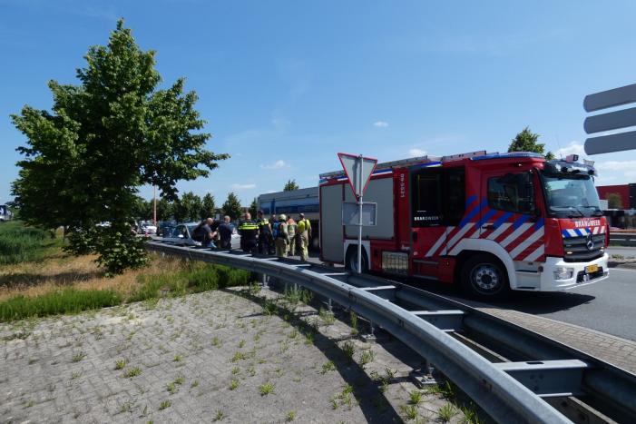 Brand in motorcompartiment