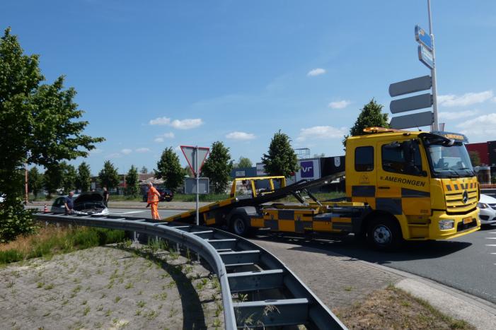 Brand in motorcompartiment