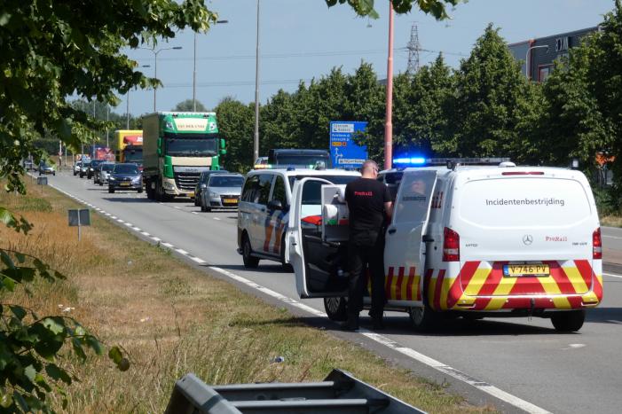 Brand in motorcompartiment