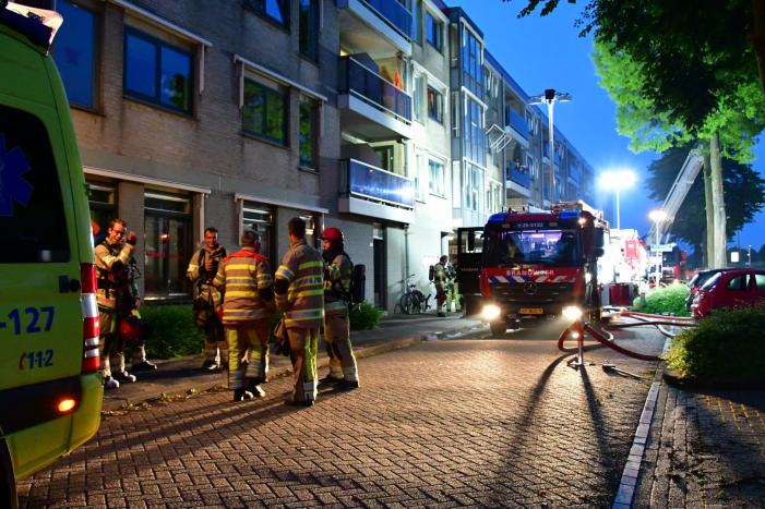Verpleeghuis Coloriet de Hoven ontruimd door grote brand