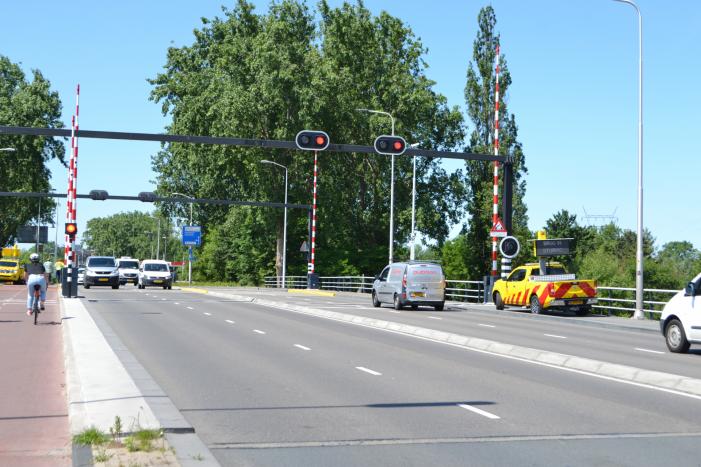 Zijlbrug opnieuw in storing