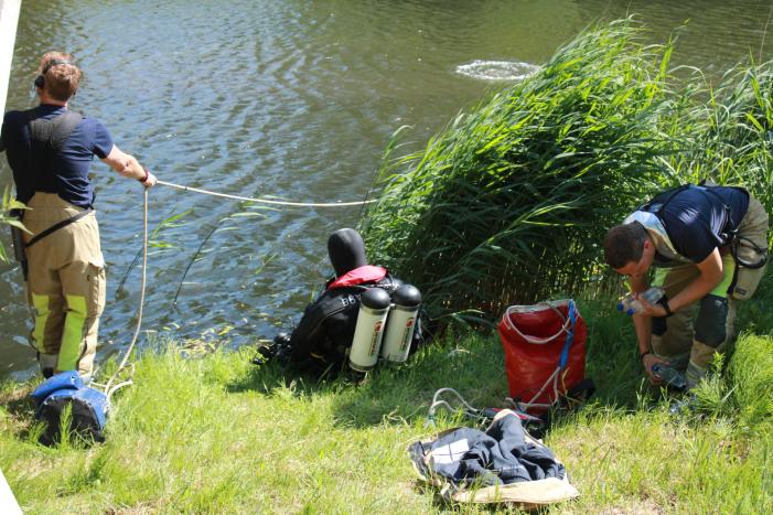 Grote zoekactie na aantreffen kinderwagen