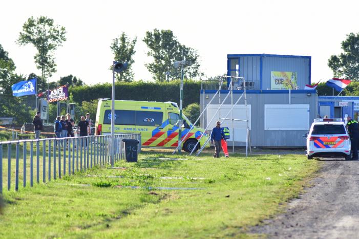 Persoon gewond na ongeval op crossbaan