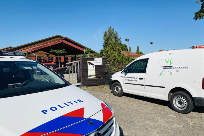 In werking zijnde drugslab aangetroffen