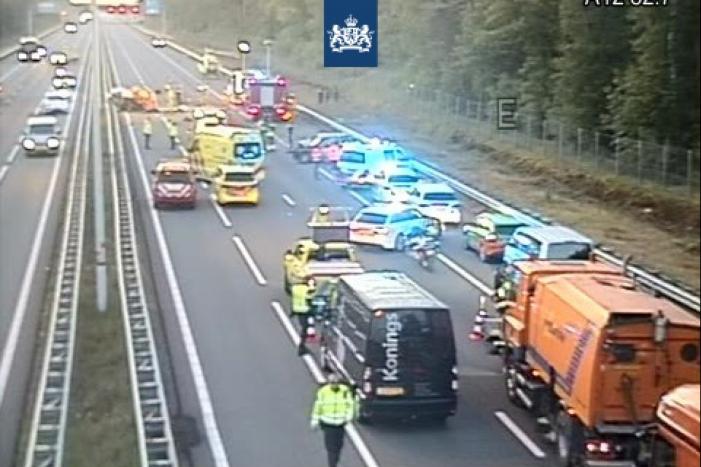 Twee doden door frontale botsing met spookrijder