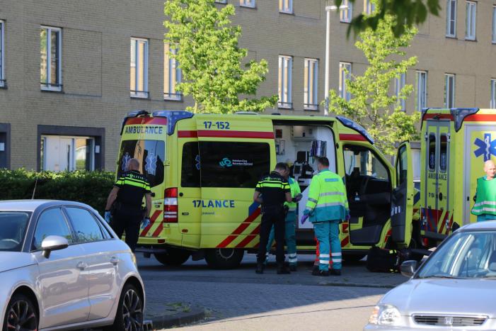 Brand na explosie in flatwoning