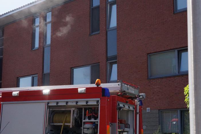 Flinke rookontwikkeling bij woningbrand
