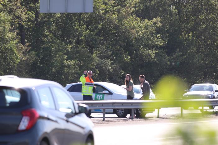 Twee rijstroken afgesloten door ongeval