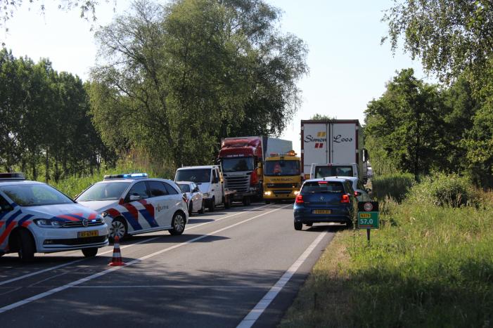 Derde kop-staart botsing binnen één uur tijd