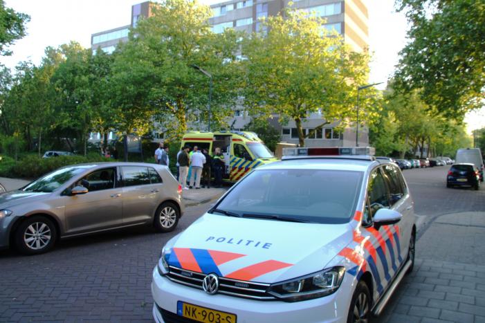 Scooterrijder gewond na botsing op rotonde