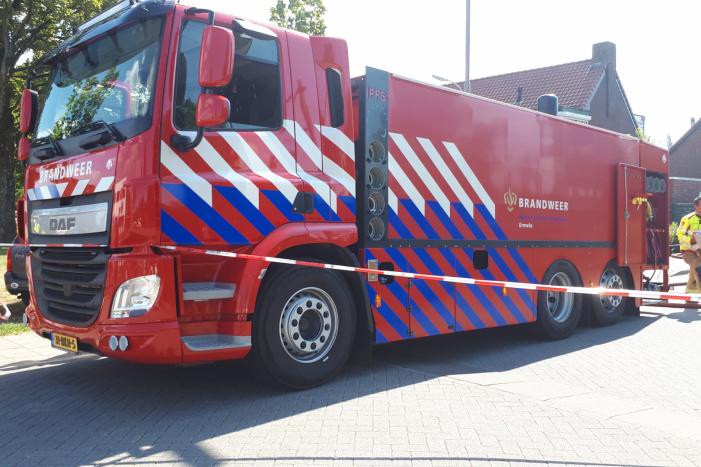 Veel rook bij brand in meerdere schuren