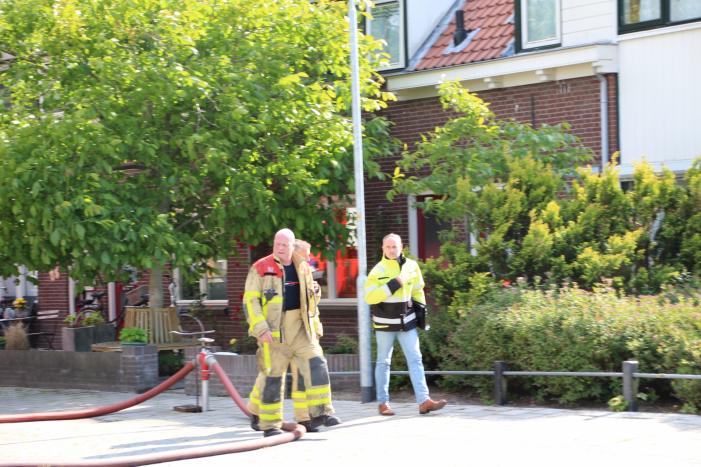 Veel rook bij brand in meerdere schuren