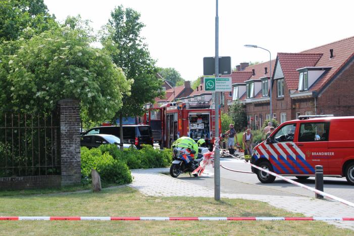 Veel rook bij brand in meerdere schuren