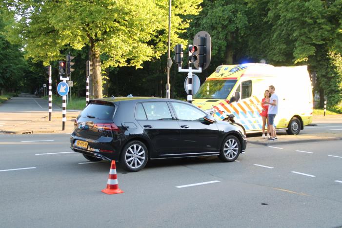 Fietser gewond bij aanrijding