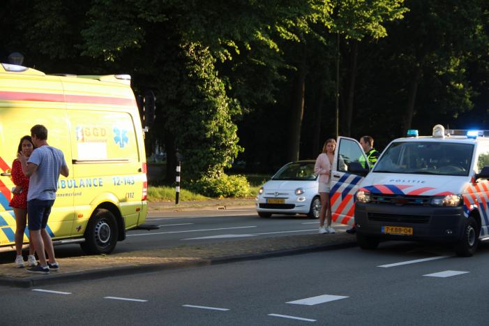 Fietser gewond bij aanrijding