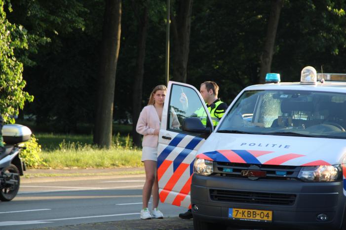 Fietser gewond bij aanrijding