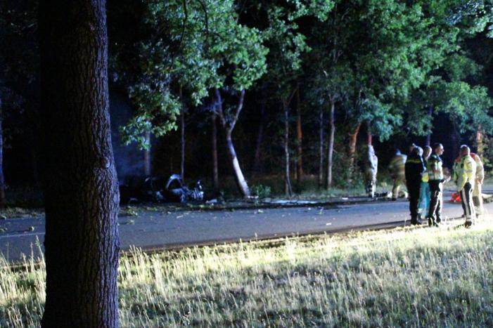 Automobilist (18) overleden na crash tegen boom