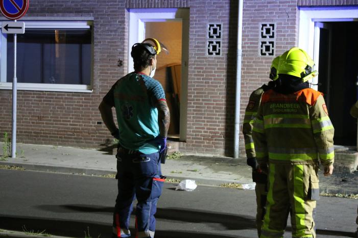 Veel schade aan woning door brandende scooter