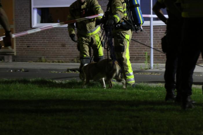 Veel schade aan woning door brandende scooter