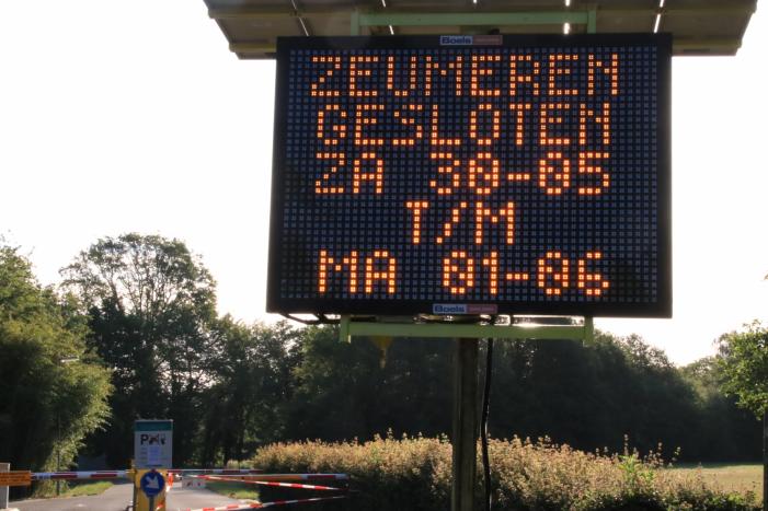 Recreatiegebied Zeumeren afgesloten