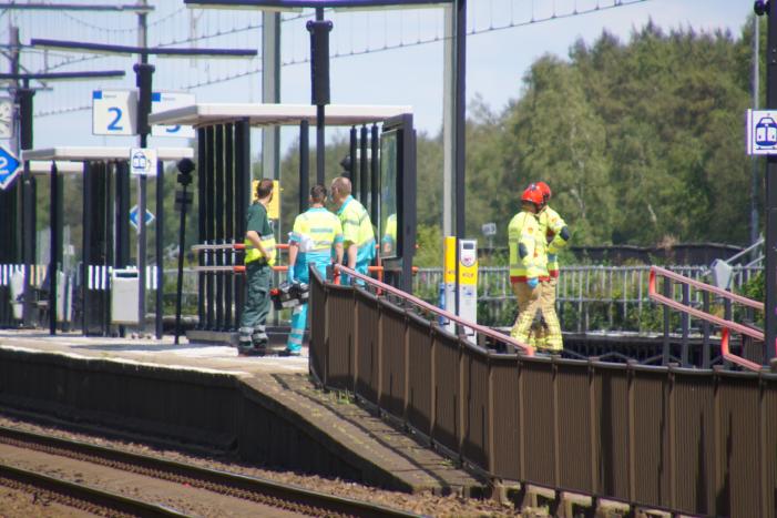 Treinverkeer stilgelegd na aanrijding