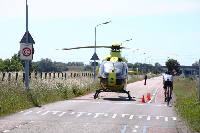 Motorrijder zwaargewond na ongeval