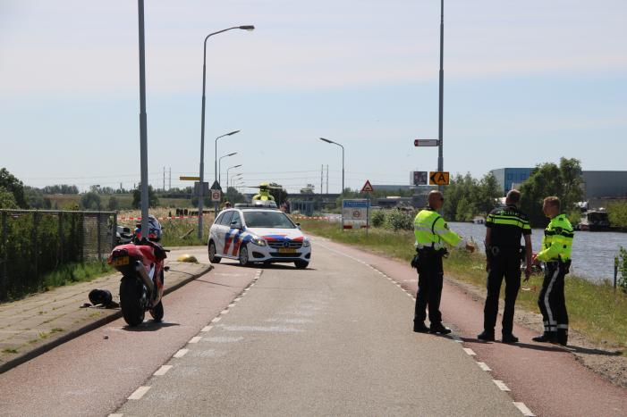 Motorrijder zwaargewond na ongeval