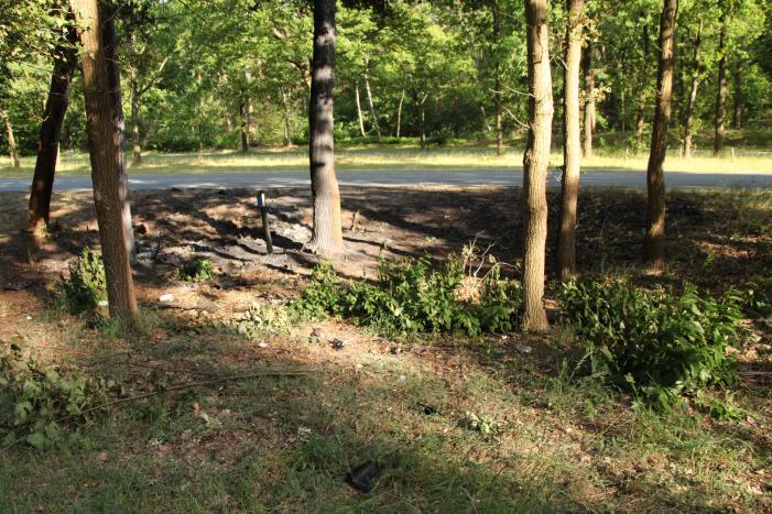 Bloemen neergelegd na tragisch verkeersongeval