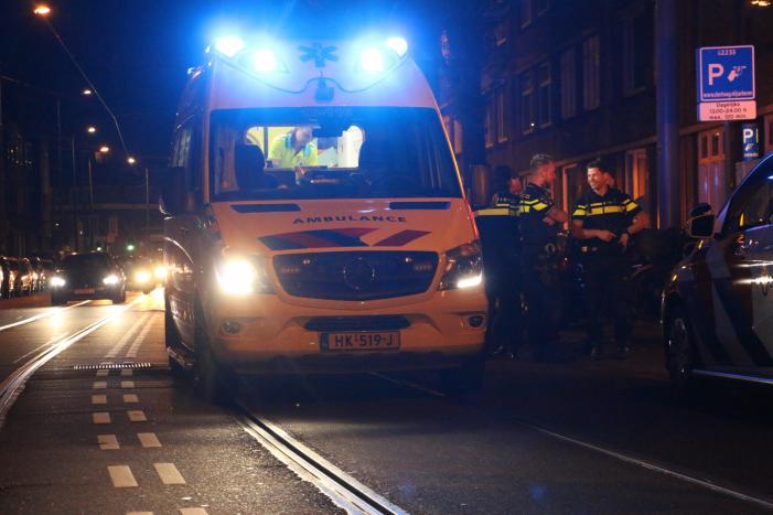 Gewonde na aanrijding tussen scooter en maaltijdbezorger