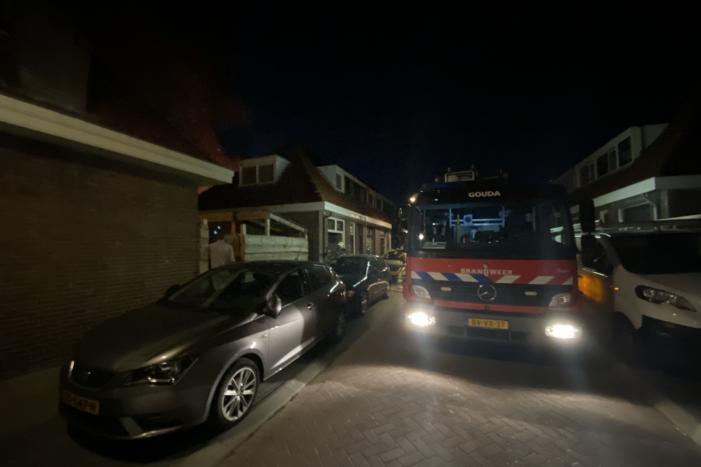 Flinke rookontwikkeling bij uitslaande schuurbrand