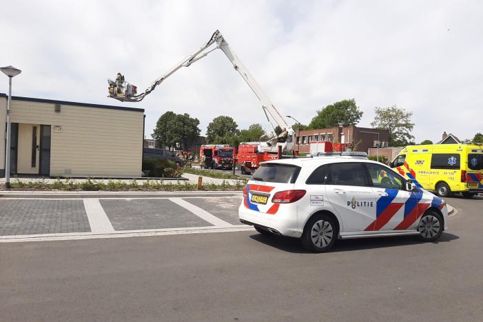 Brand in afzuiginstalatie