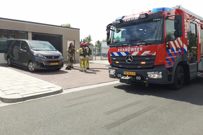 Brand in afzuiginstalatie