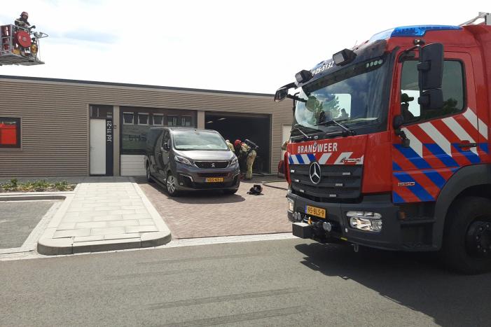 Brand in afzuiginstalatie