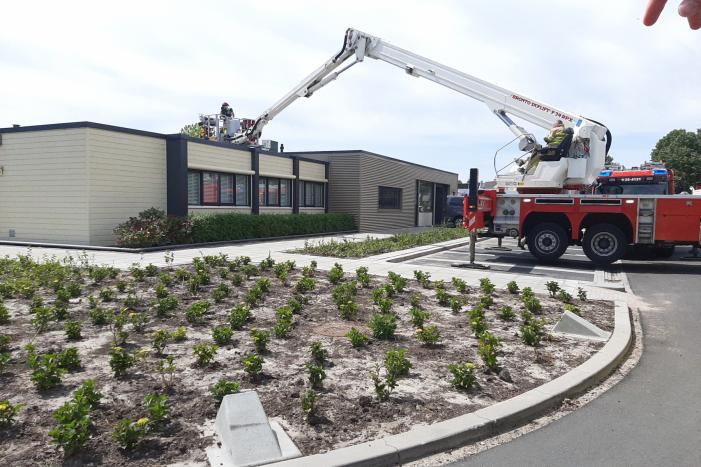 Brand in afzuiginstalatie