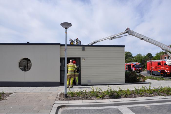 Brand in afzuiginstalatie