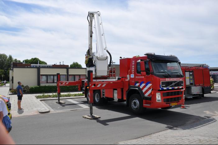 Brand in afzuiginstalatie