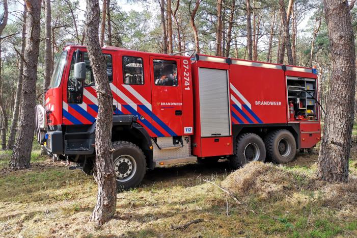 Groot stuk natuurgebied verwoest door brand