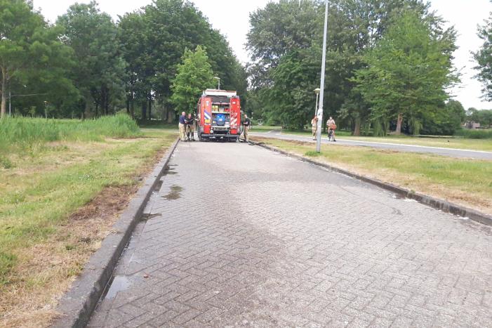 Bermbrand snel geblust