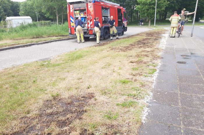Bermbrand snel geblust