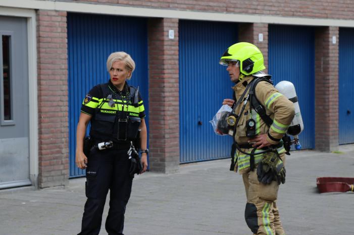 Stopcontact vliegt in brand op twaalfde verdieping