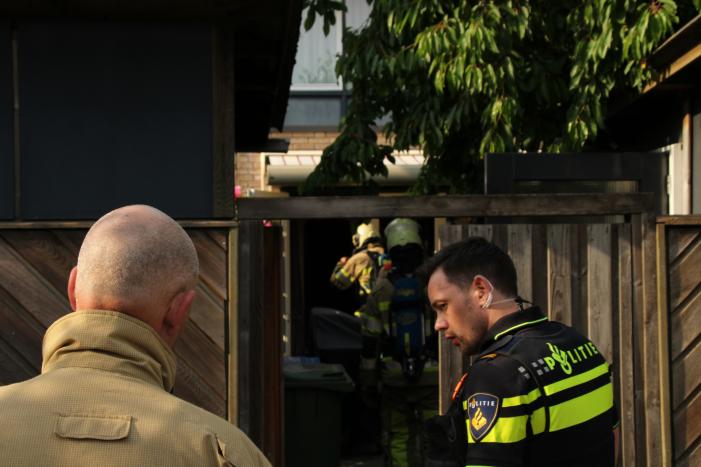Brand in keuken snel onder controle