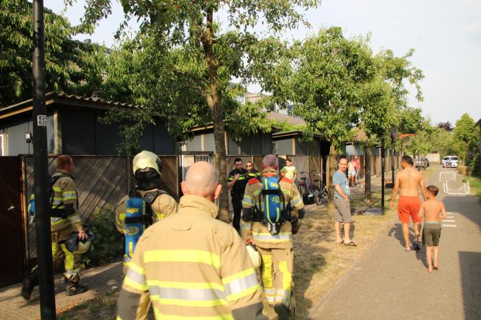 Brand in keuken snel onder controle