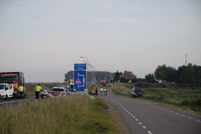 Motorrijder overleden bij ongeval